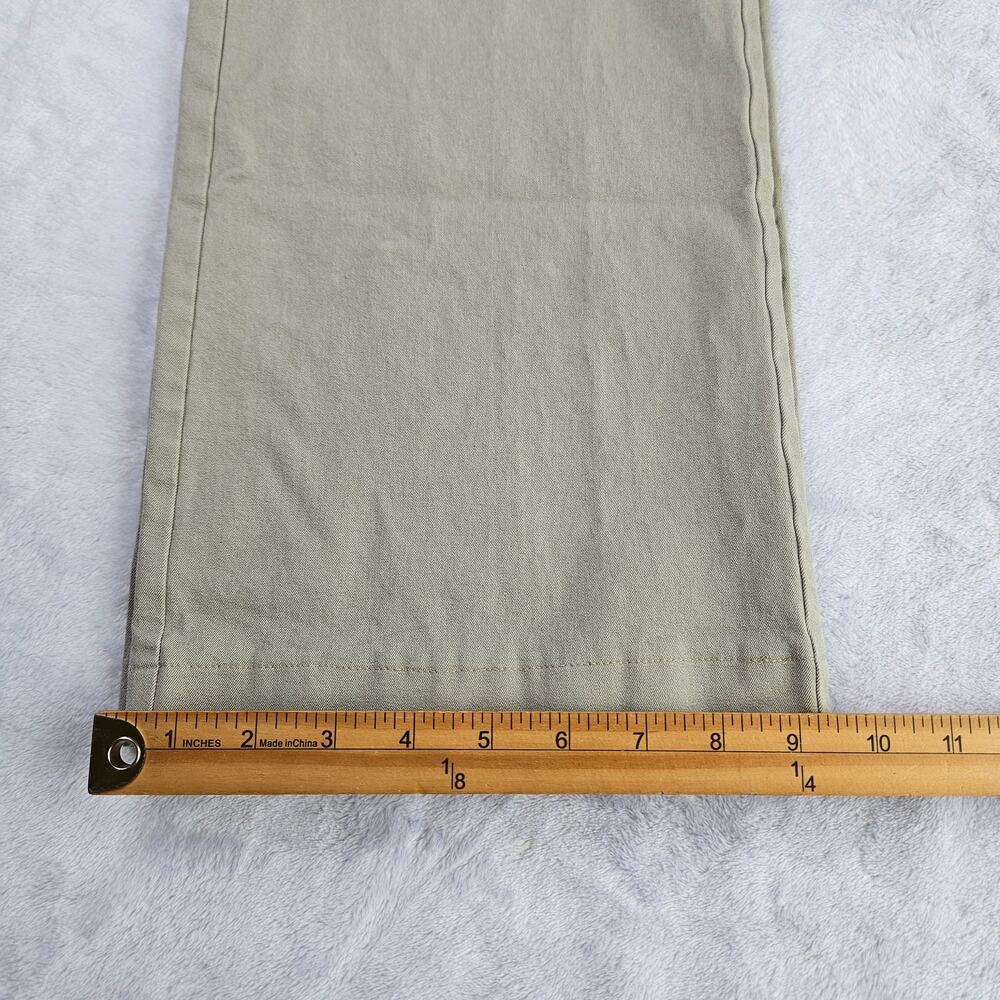 Eddie Bauer Curvy Fit Chino Pants Women 8 Khaki Tan Stretch Casual Office Career - Picture 11 of 12